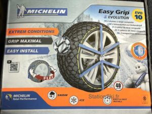 2 Chaînes neige textiles Michelin Easy Grip Evolution 7 MICHELIN 008307
